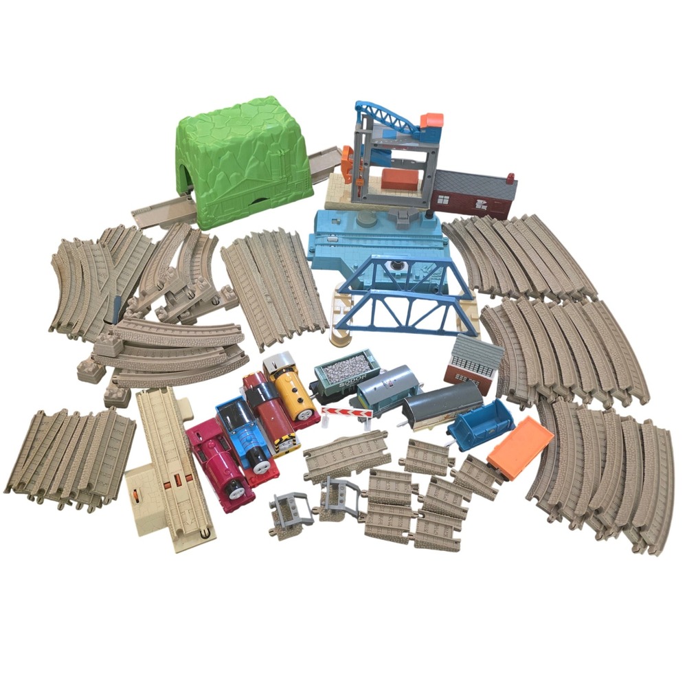 Thomas & Friends TrackMaster Mega Lot of 69 Pieces. READ Description